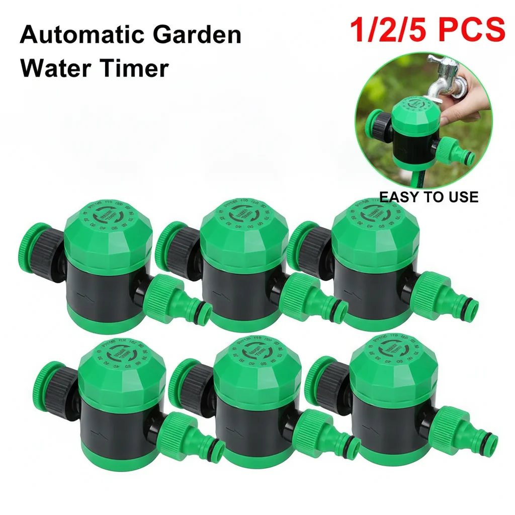 Adjustable Mechanical Timer Garden Irrigation Controller Two-Hour Timer for Efficient Watering System