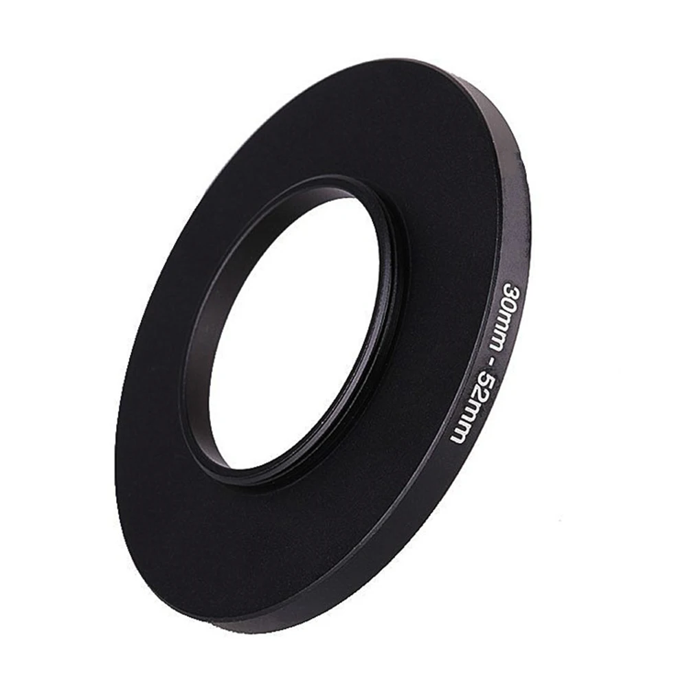 Aluminum Step Up Filter Ring 30mm-52 mm 30-52 mm 30 to 52 Filter Adapter Lens Adapter for Canon Nikon Sony DSLR Camera Lens