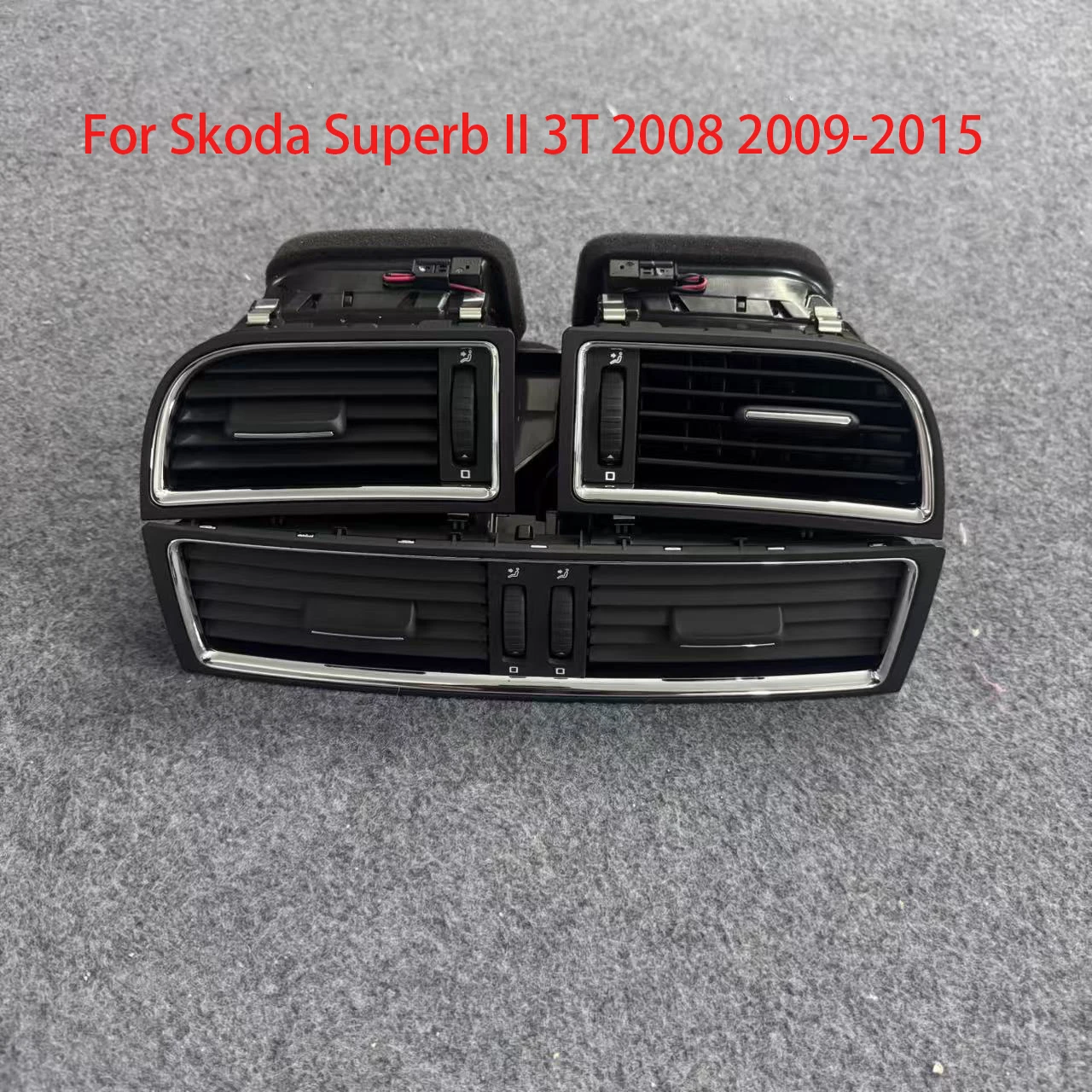 

Front Left/Right/Central Air Conditioning Grille AC Vent Outlet Panel For Skoda Superb II 3T 2008 2009-2015 3T0820951 3T0819701