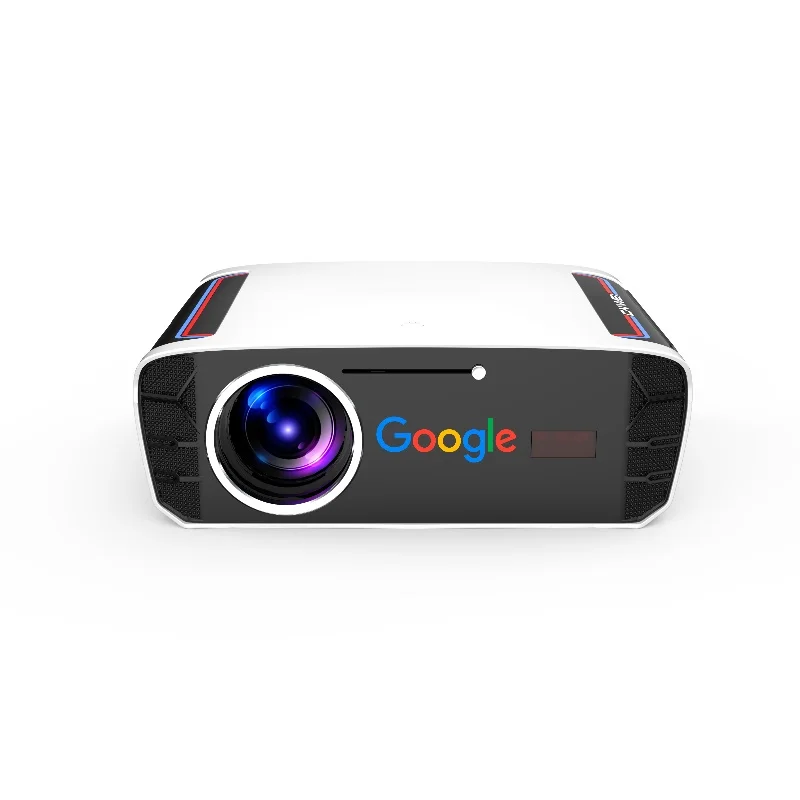 Latest For Google TV Smart For Google Video Projector 1550ANSI 1080P 4K Ready With TOF Focus & NFC For Home Beamer