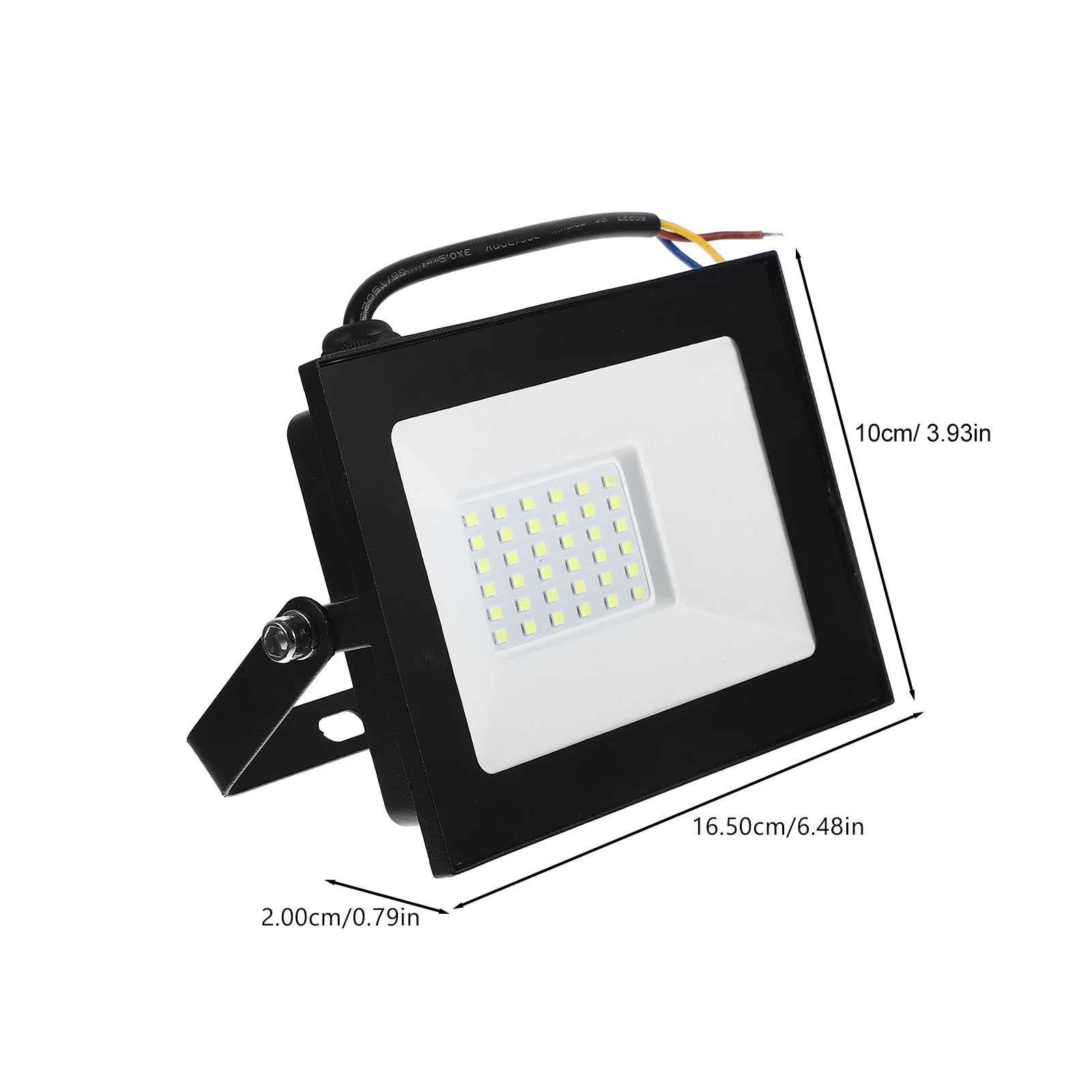 1 pz proiettore LED ultrasottile 30 W impermeabile IP66 proiettore da giardino a LED per esterni illuminazione esterna luminosa e durevole