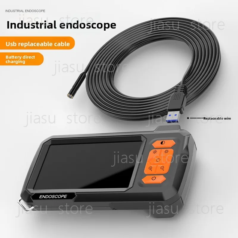 VISHRT HD Borescope, Car Engine Cylinder Carbon Check, Industrial Pipe Inspection Repair Prob