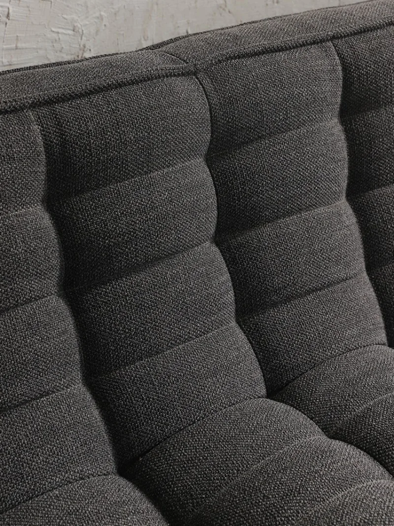 N701 وابي سابي أريكة زاوية واحدة مستوردة من القماش