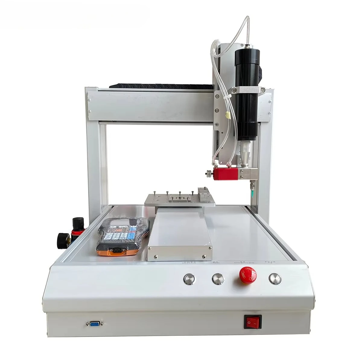 Hot Sale CE Certificated 3 Axis Benchtop Automatic UV&Epoxy Resin Glue Dispensing  with Two Platform for PCB and PCBA