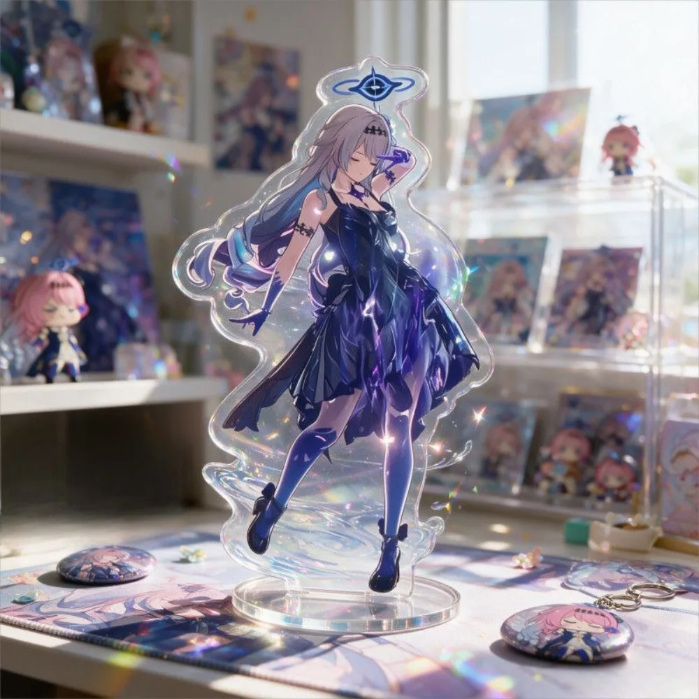Game Wuthering Waves Denia Acrylic Standing Sign Model Plaque Desktop Display Signboard Cartoon Anime Decoration Collectibles