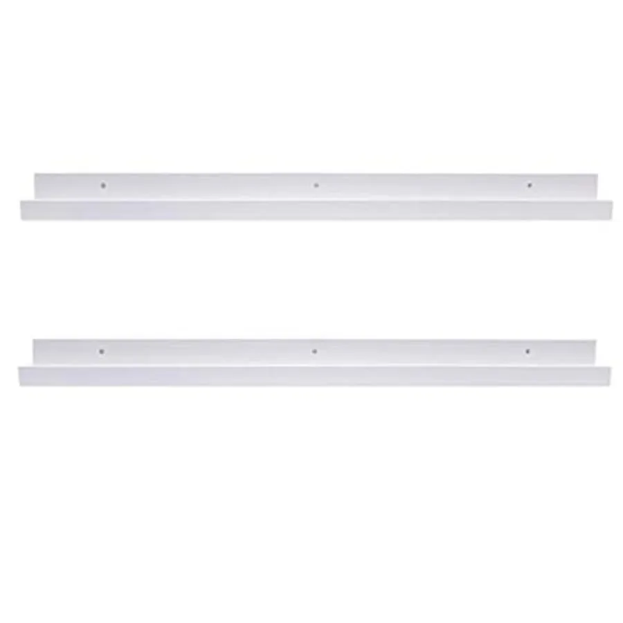

36 Inch Picture Ledge Shelf Floating Shelves Wall Mounted Set of 2