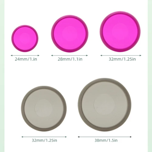 Imagen 2 del producto Cierre de encuadernación con agujero de seta de 32mm, anillos de disco para cuaderno, carpetas de discos de plástico, carpeta de anillas, suministros de encuadernación para libros, planificador de discos, 11 Uds.