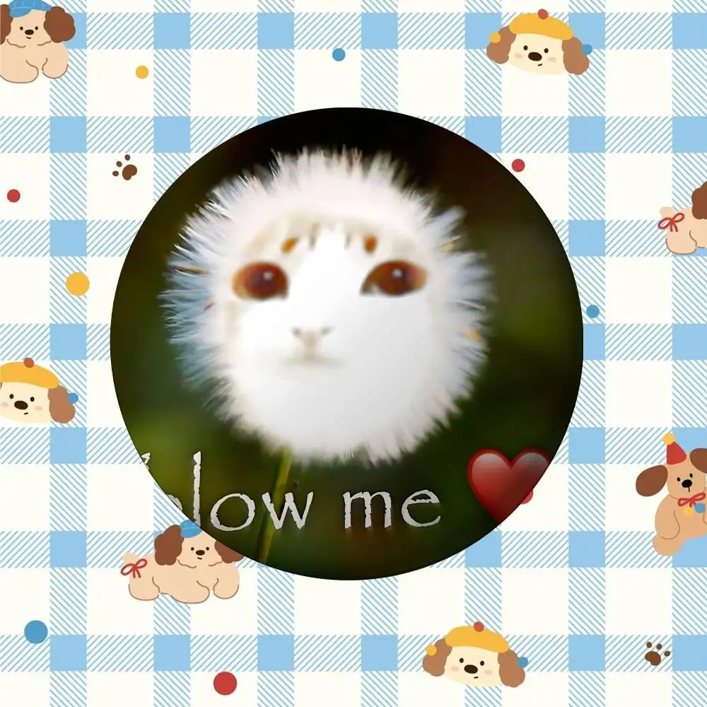 Niedliche Katzen-Memes Meow Kawaii Abzeichen Kreative Blechpins Kreative Zitat-Broschen Kleidung Rucksack Schmuck Geschenk Für – Detail 38