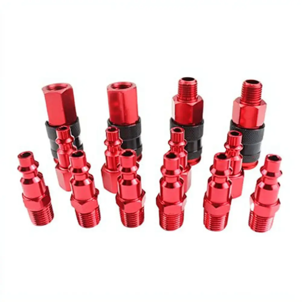 Quick Connect Pneumatic Fitting Set For Air Tool Hose Coupling American Npt Standard Air Compressor Connector Parts