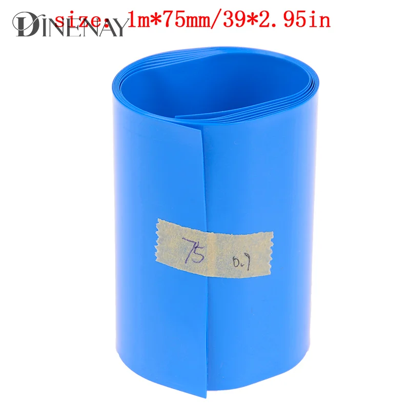 Sarung plester Film dapat menyusut, 18650 Li-ion baterai Heat Shrink Tube bungkus kulit PVC dapat menyusut