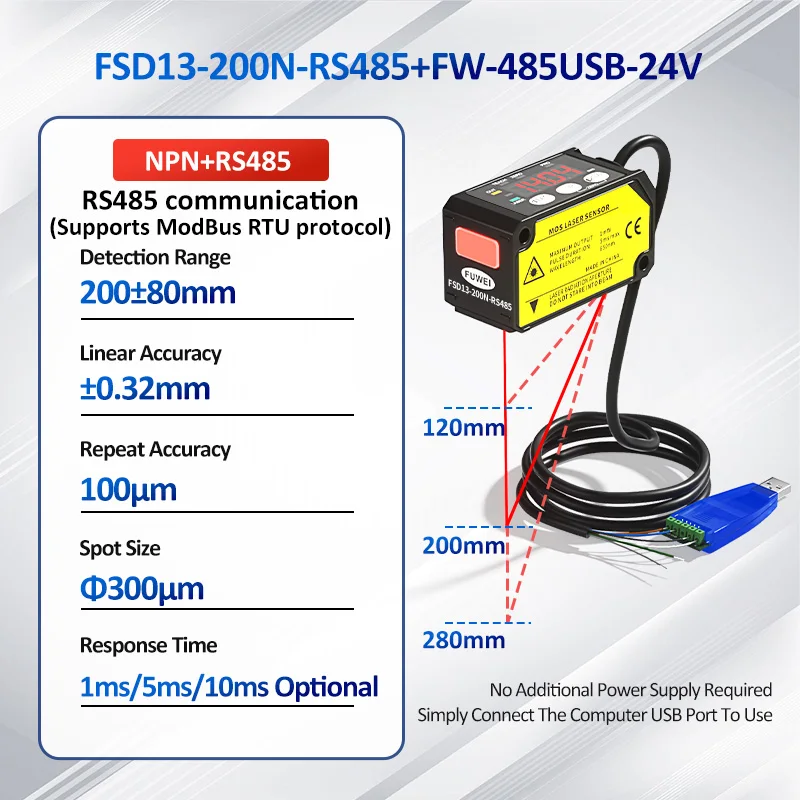 Variant: FSD13-200N-RS485
