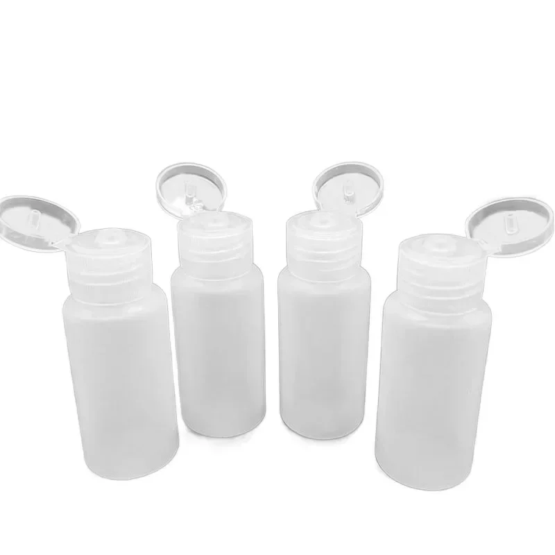 5 Stuks 10Ml-50Ml Lege Plastic Knijpflessen Met Flip Caps Mini Navulbare Reiscontainer Voor Shampoo Conditioner Lotion