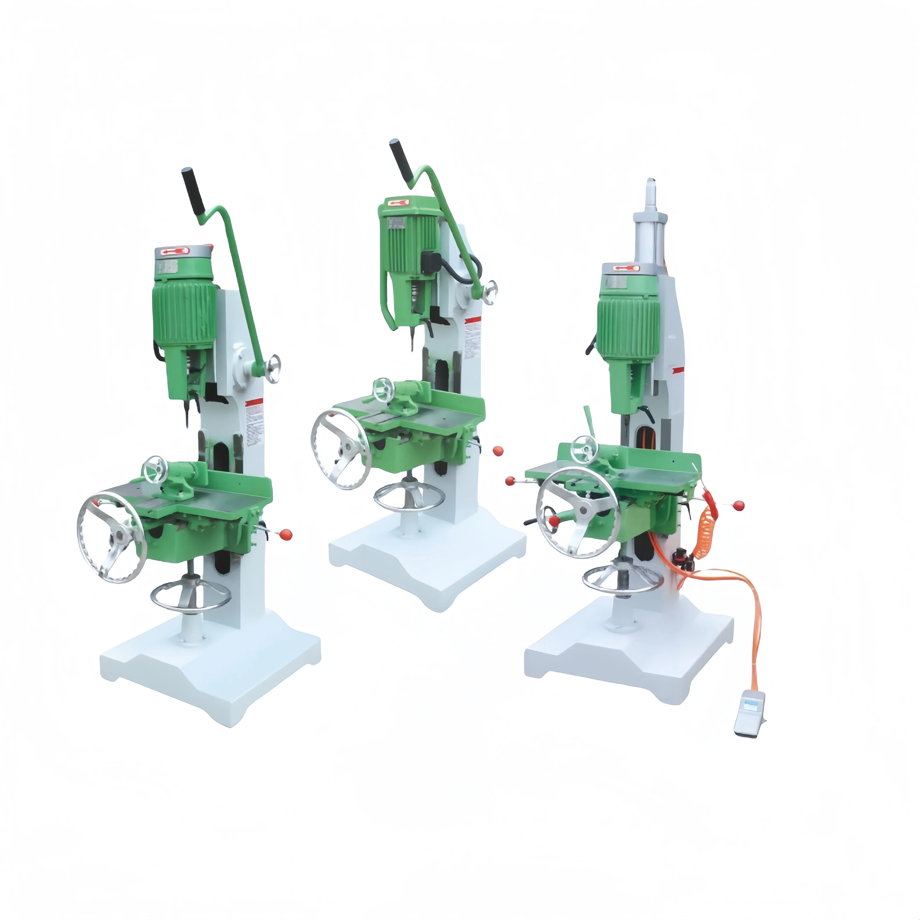 Picture 5: Semi- Automatic Vibrations Vertical Process Rectangular Wood Drilling Machine/ For Wood For Solid Wood Drilling Square Holes