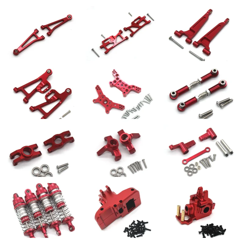 Mjx 14210 14209 1/14 RC Remote Control Car Metal Modification Accessories Steering Cup Swing Arm Pull Rod Assembly