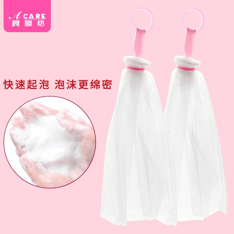 

DX01/Foaming net/A1PQ0-Easy to Use Foaming Sponge Facial Cleanser Soap Foam Net Hand Bath for Face Facial Cleansing Frag