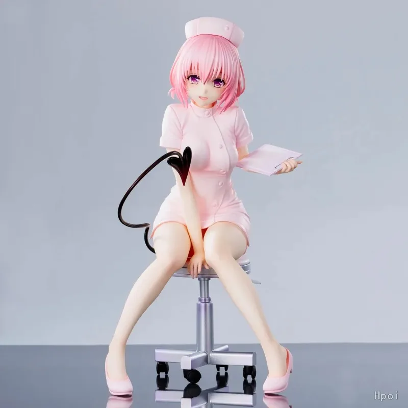 In Stock UnionCreative Original To Love-Ru Darkness Mengmeng Belia Debiluk Nurse Character Model Toys Ornament Gifts Collection