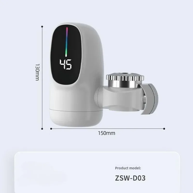 220 فولت/110 فولت صنبور التدفئة 3000 واط سخان مياه كهربي صغير فوري للصنبور Tankless المطبخ الحمام الماء الساخن شاشة ديجيتال #4