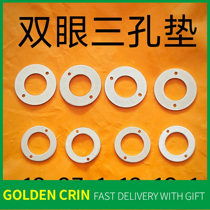 

For Kubota Toyota Fuel Injector in Excavator Oil Return Line Aluminum Gasket 12X19X1mm Repair Kits