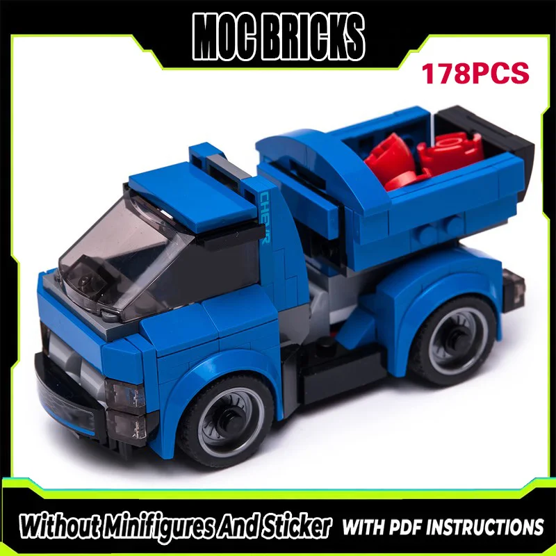 

Конструктор City Car Model MOC: Грузовой самосвал, модульная технология, подарки, праздничный набор для сборки, детские игрушки