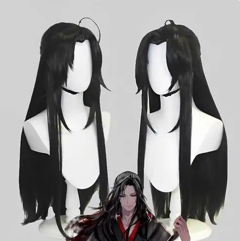 Yiling Patriarch Wig Anime Mo Dao Zu Shi Cosplay Grandmaster of Demonic Wei Wuxian Cosplay Ancientry Wig For Halloween Party