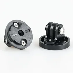 Bike Computer Mount Bicycle Headlight Holder Adapter For Garmin For Sport Camera Bracket Adapter Fixing Base Connecting Seat Hot