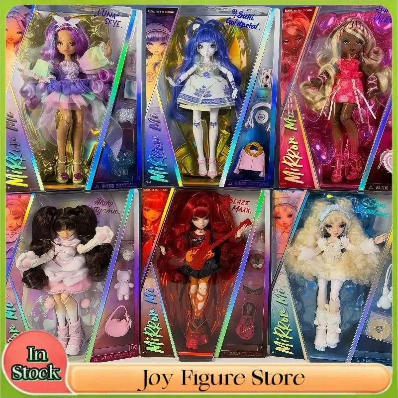New Mirror Mi Doll Fashion Dress Up Doll 28cm Multi Joint Movable Action Figure Cute Fashion Model Collection Toys Birthday Gift