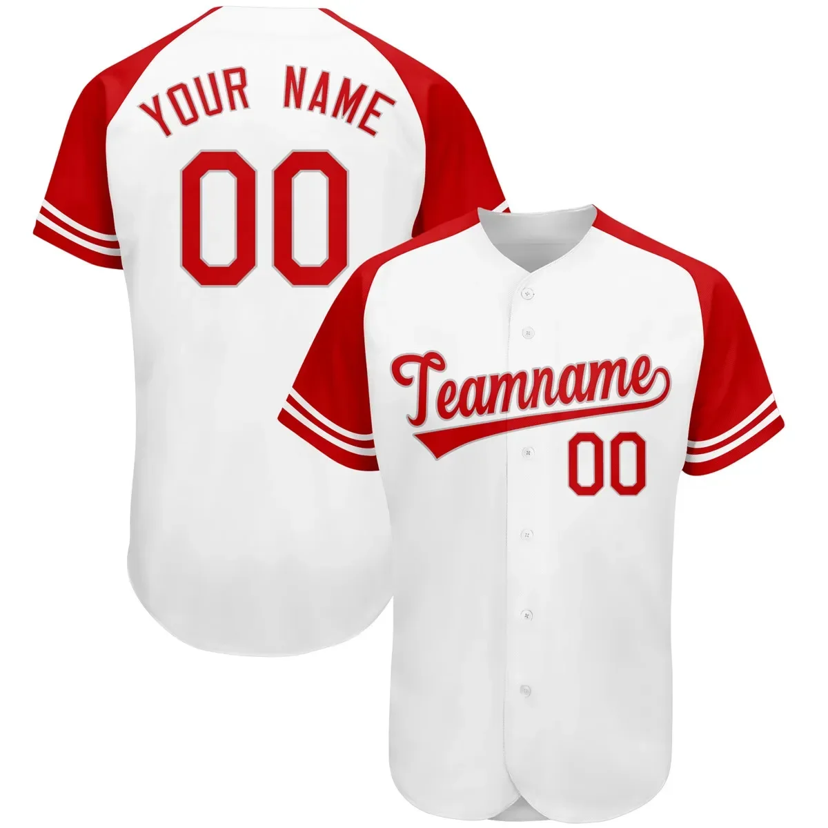 Custom Baseball Jersey Stitch Your Name and Number Sportswear for Player Breathable Softball Shirts for Men/Lady/Kids Any Color