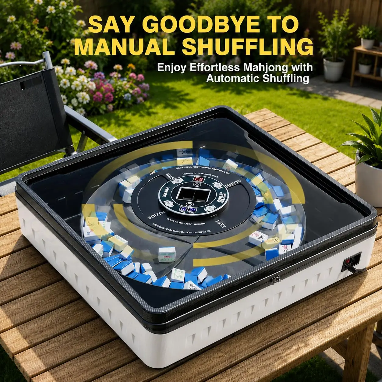 Portable Automatic Mahjong Table, Hand-held Mini-Mahjong, Automatic Mahjong, Foldable Mahjong Table, Customized