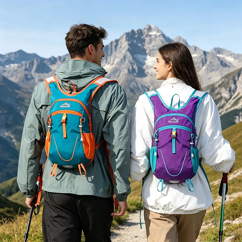New Off-road Mountaineering Bag Multifunctional Anti-splashing Cycling Backpack Lightweight Outdoor Sports Hiking Backpacks