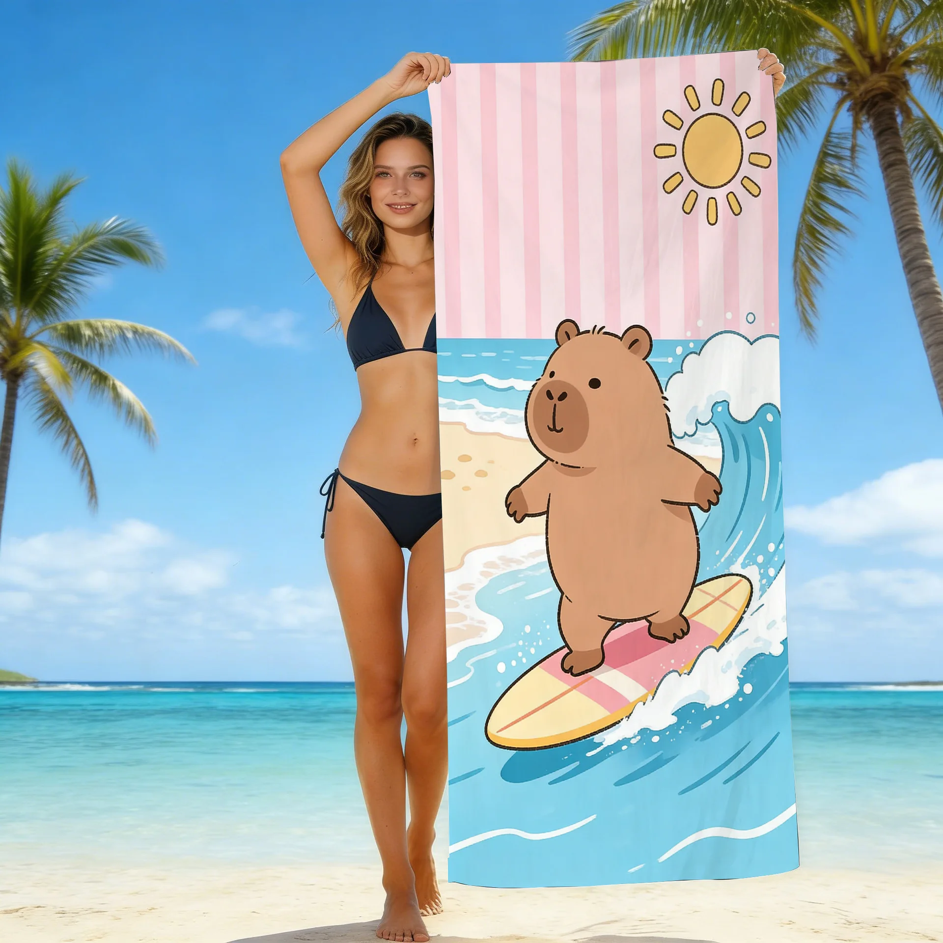 Hight Quality Microfiber Beach Towel Quick Dry Towel for Summer Seaside Travel Outdoor Sport 6 Sizes Fitness Gymnastics Jogging