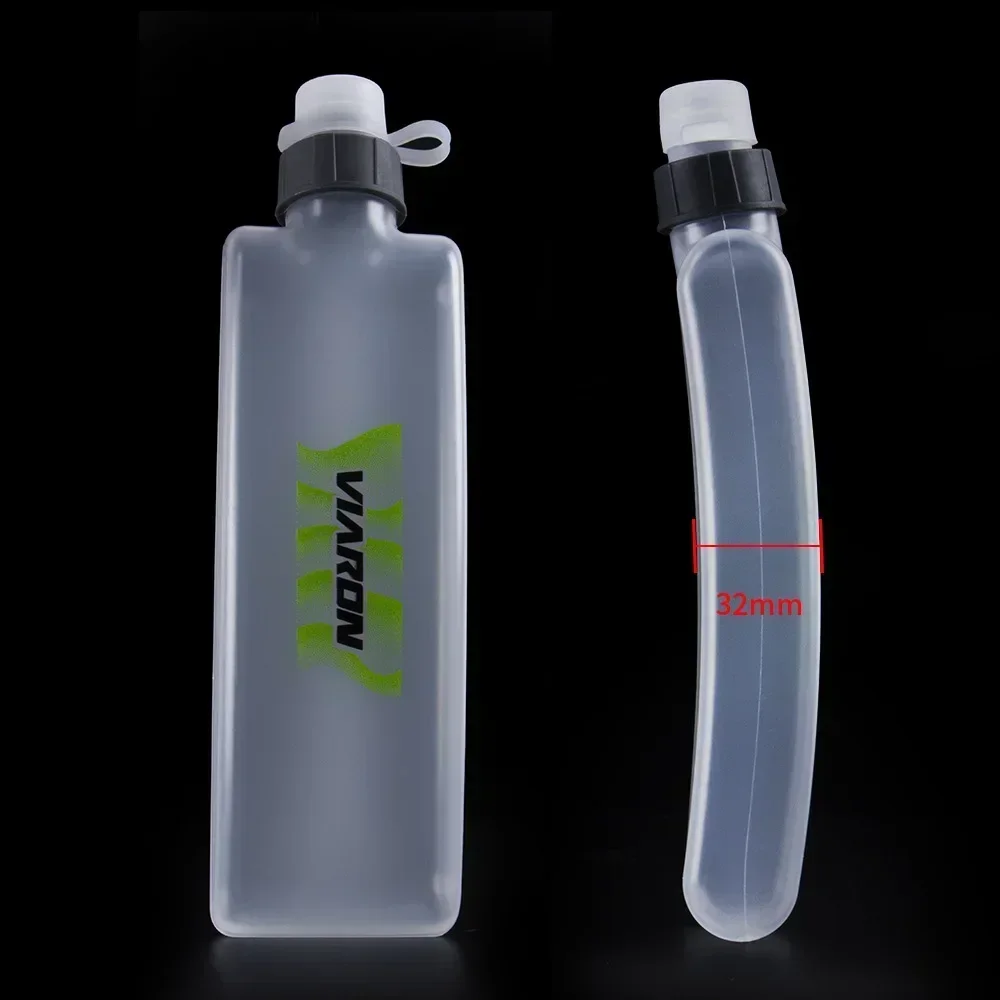400ML Sport Water Bottle Push-Pull Spout Arc Leak-proof Waist Bag Hydratio Bottle Gym Fitness  Running Cycling Water Bottle