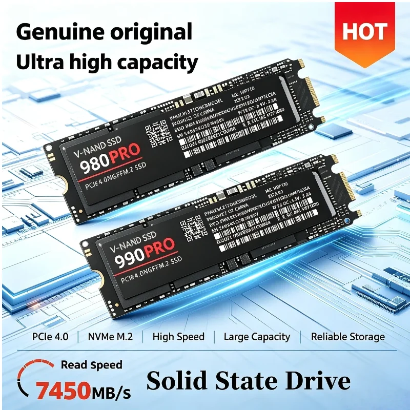 M.2 NVMe NGFF Internal SSD Solid State Drive 500GB 1TB 2TB 4TB Internal Hard Disk SSD Hard Drive For Gaming Laptop Desktop PC