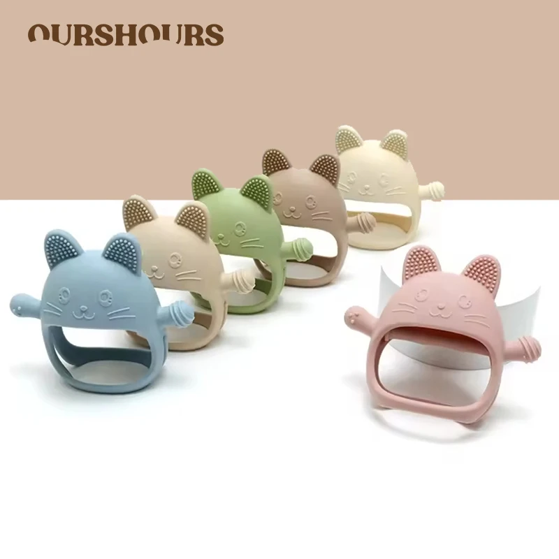 1PC Baby Silicone T… - image
