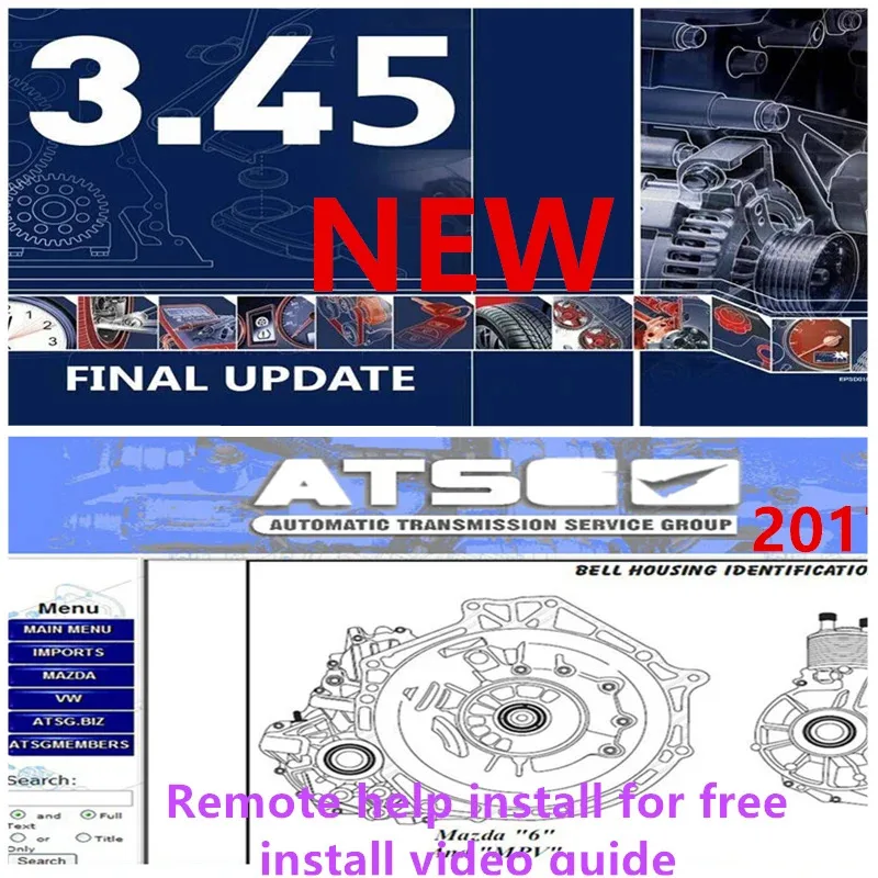 

Горячая новинка 2024 года, новейшая версия Auto.data 3.45 и atsg 2017, программное обеспечение для авторемонта + установка видеодомофона + удаленная установка, помощь бесплатно