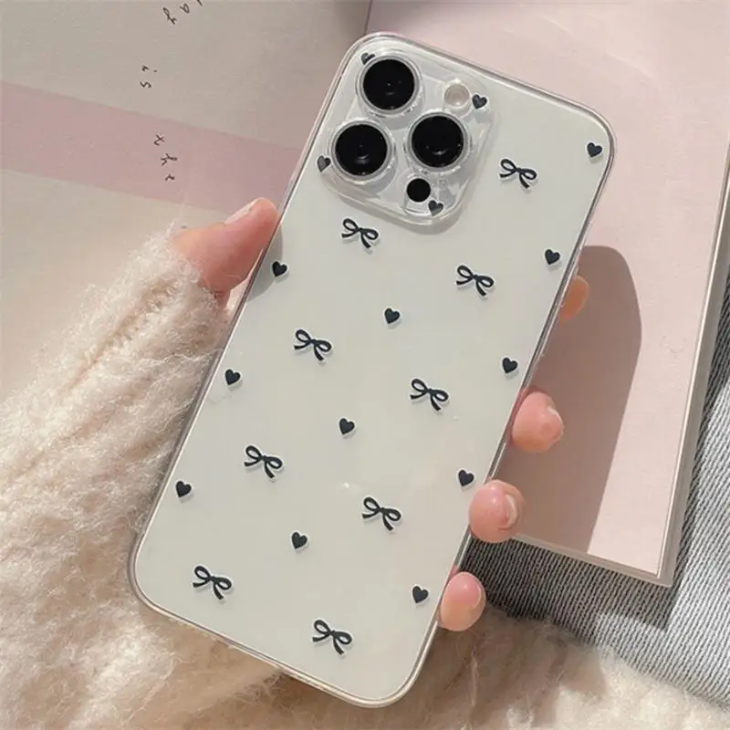 Bow Phone Case for Samsung Galaxy A05 A05S A53 A33 A73 A31 A51 A71 A21S A13 A23 A04 A04E A50 A50S A30S A30 A32 A52 A72 A22 A20S