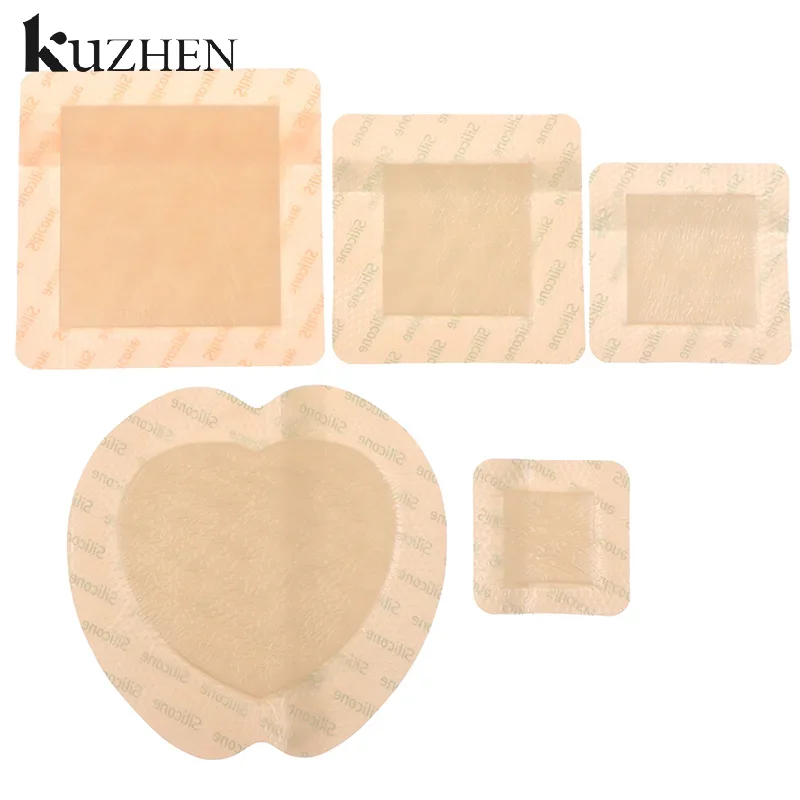 

5Sizes Hydrocolloid Adhesive Dressing Wound Dressing Sterile Bedsore Healing Pad Patch Wound Care