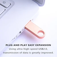 USB Flash Drive Colorful Metal 128GB 64GB 32GB Pen Drive 16GB 8G 4GB 128M Pendrive Free Key Chain Memory Stick Creative Business 3