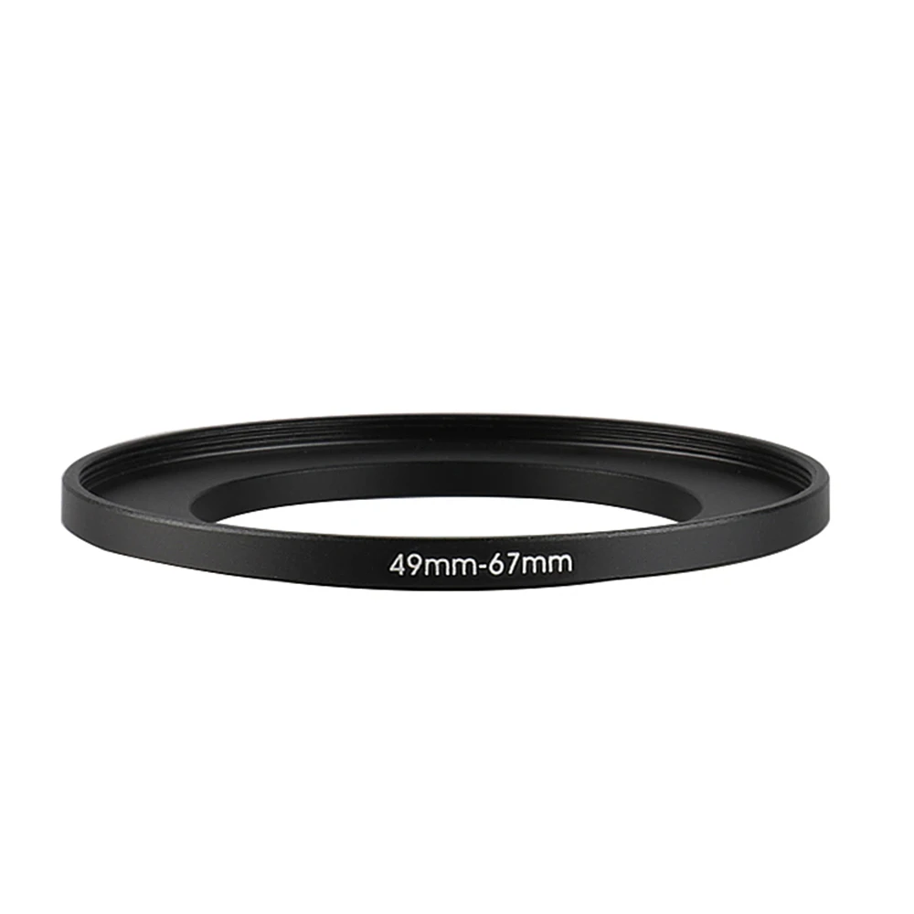 New Camera Lens Filter Metal Adapter Ring 49mm-67mm Step Up Ring Set 49 To 67 49-67mm 49-67 Stepping Adapter Camera Adapter Ring