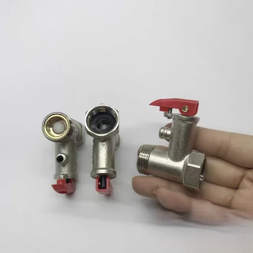 Imagen 2 del producto Válvula de seguridad de latón duradera para el hogar de 1/2 pulgada, válvula de alivio de presión ajustable, protege contra la sobrepresión en sistemas de agua cerrados