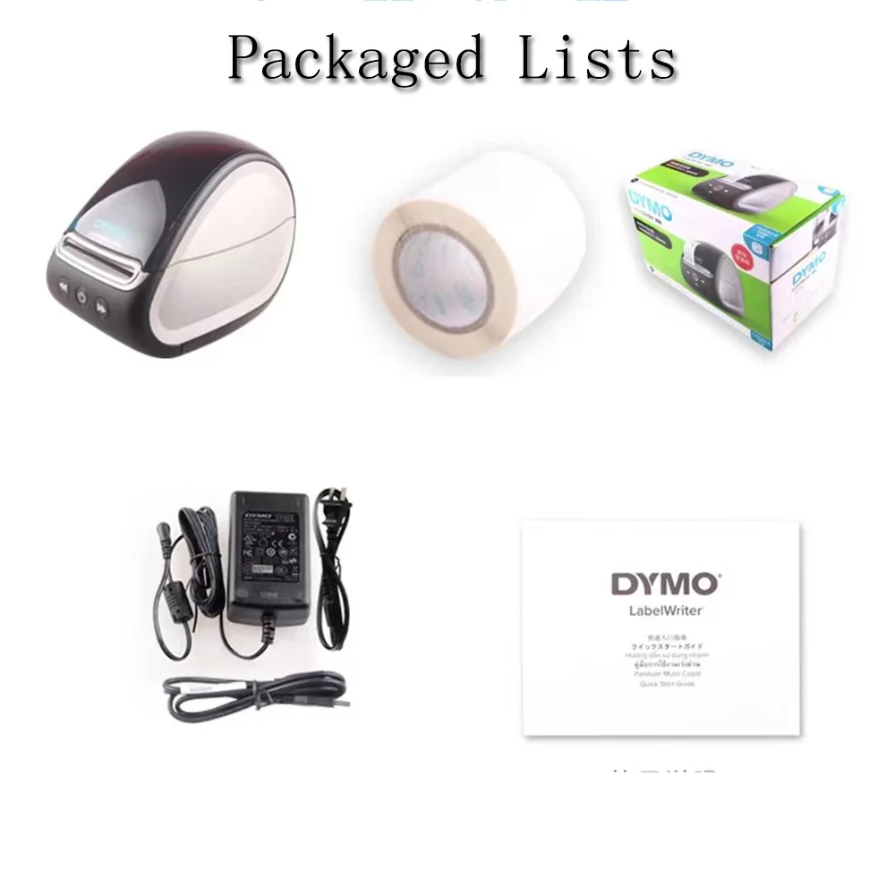 DYMO Label Printer LabelWriter LW450 Turbo/LW550 Thermal Label Machine for Labeling, Mailing, Barcodes and More, Home & Office