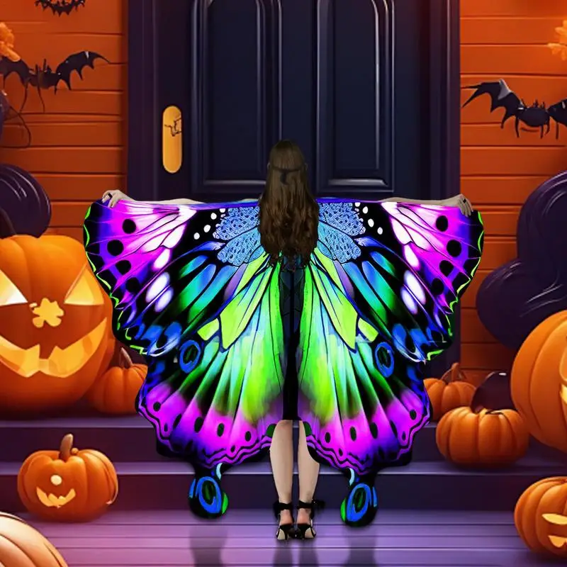 Butterfly Wings Adult Stylish Womens Halloween Costumes Halloween Butterfly Wings Novel Woman Fairy Costume Halloween Butterfly