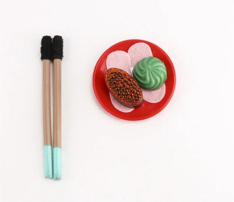 [Funny] Play house toys simulation food sushi salmon caviar sets kitchen cooking toy kids baby gift