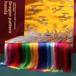 Buddhism, Tibetan Dragon Pattern Hada, Jewelry, Eight Auspicious, Embroidery 3 Meters