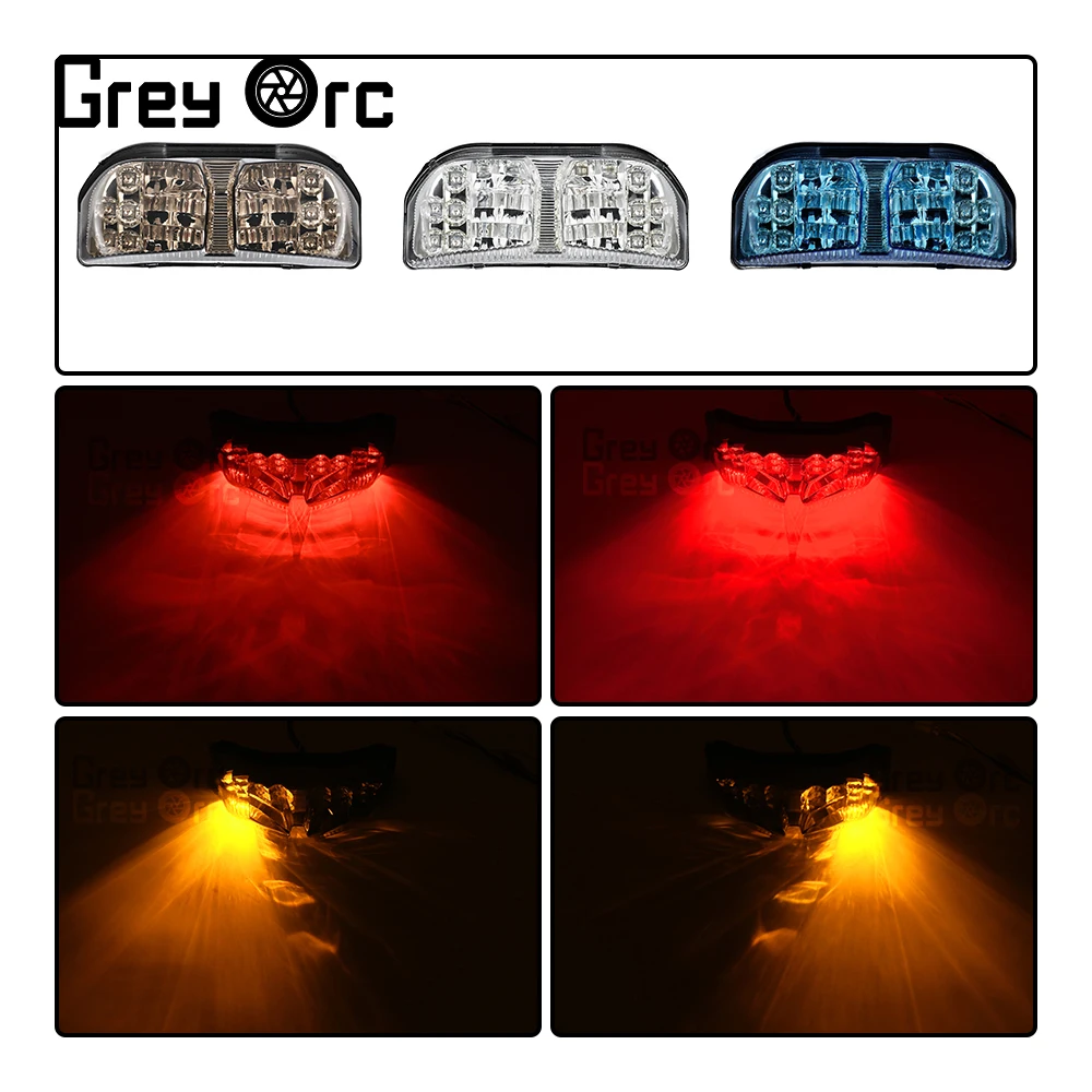 Motorcycle Rear Tail Light Brake Turn Signals Integrated Light For Yamaha Fazer FZ1 2006-2013 FZ8 2010-2013 2012 2013
