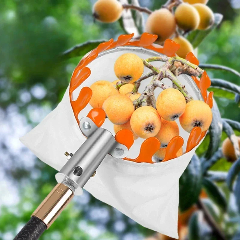 Recolector de frutas telescópico de altura, herramientas de jardinería, equipo de recolección de manzanas, Loquat, hoz de huerto, suministros de agricultura