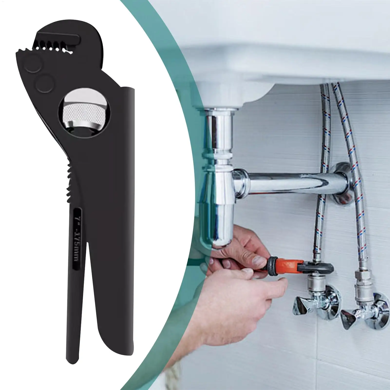 قابل للتعديل الأنابيب وجع قابل للتعديل خط أنابيب وجع أدوات السباكة متعددة الأغراض كماشة للمكسرات المفاصل صنبور سخان المياه بالوعة