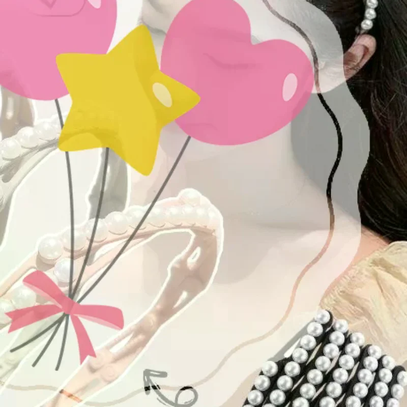 Convenient Foldable Solid Plastic Hairband For Women Girls Travel Stretchable Headband Hair Head Band Novelty Hair Accessories