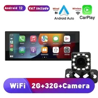 Car Radio 1 Din Android Wireless CarPlay Wifi Android Auto Bluetooth Handsfree 6.86 Inches GPS Multimedia Player Head Unit B686C