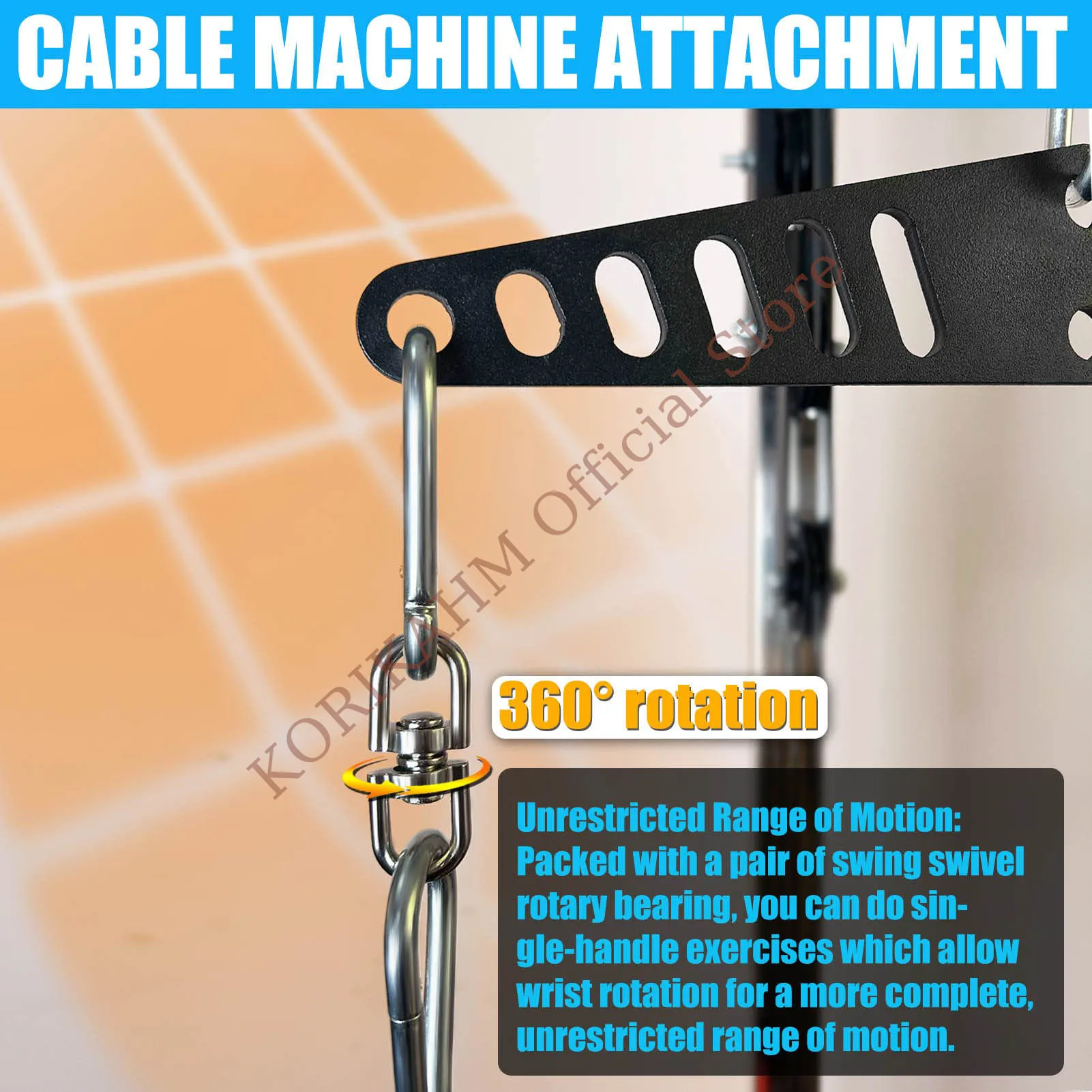 LAT Pull Down Handle Adjustable Back Training T-Bar For Biceps Triceps Arm Strength Training Pulley Fitness System Accessories