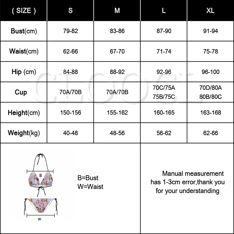 Cloocl Australien Flagge sexy Bikini setzt Mode 3D-Druck Badeanzug Strand Pool Urlaub verstellbare Schnürung Bikini passt keine Brust polster – Detail 4